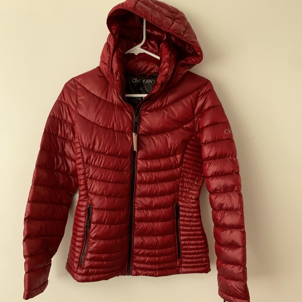NWT Calvin Klein XS Packable Jacket